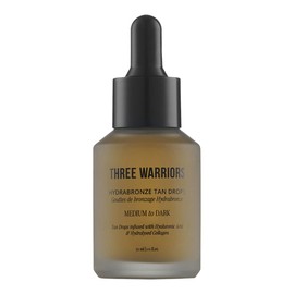Three Warriors Hydrabronze Face Tan Drops, Medium-Dark 30ml