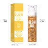 Body Glow Oil, Broad Spectrum SPF 50, Glitter Shimmer Sunscreen