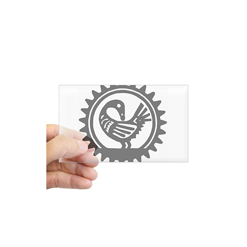 CafePress Sankofa Bird Sticker Rectangle Bumper Sticker Car Decal