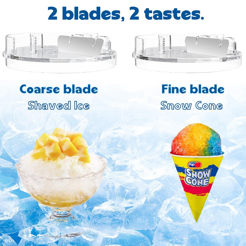 Shaved Ice Attachment for KitchenAid Stand Mixer, Snow Cone Maker