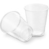 HOT BARGAINS, 1000 X 5oz Clear Plastic Reusable Cups 5oz