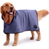 A4DOG Microfiber Super Absorbent Pet Bathrobe for Dogs - Adjustable