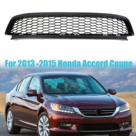WenQi For 2013-2015 Honda Accord Coupe Front Bumper Lower Black Grille Grill HO1036115
