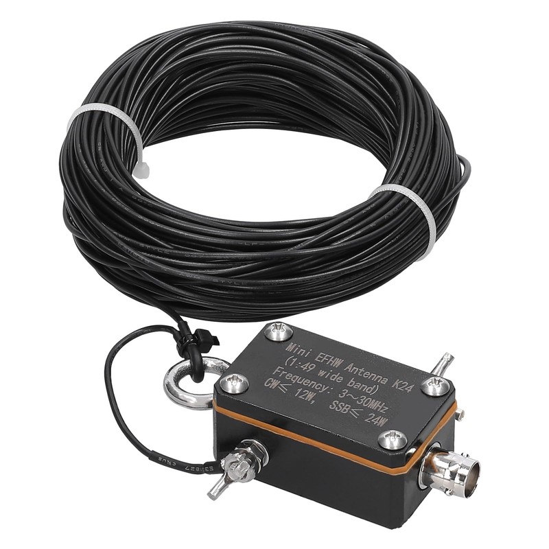 Namolit Pocket EFHW Antenna K24 3-30MHz Frequency Band Shortwave Antenna