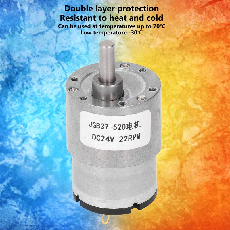 Self Locking Worm Gear Motor Great Torsion Brass Coil Speed