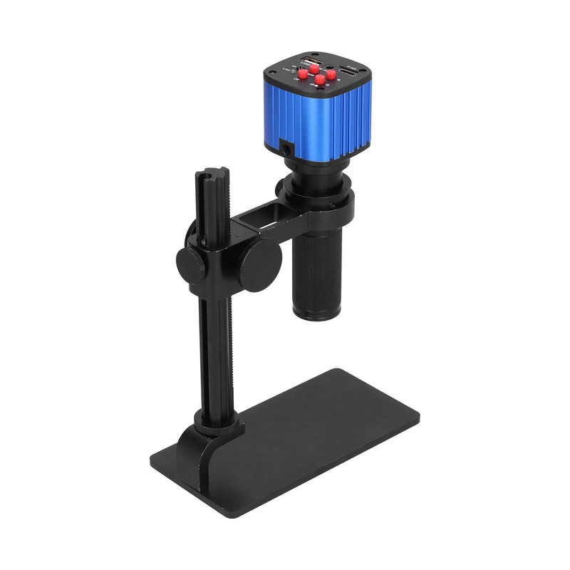 24MP 1080P 60FPS Industrial Video Microscope Camera with 120X Adjustable