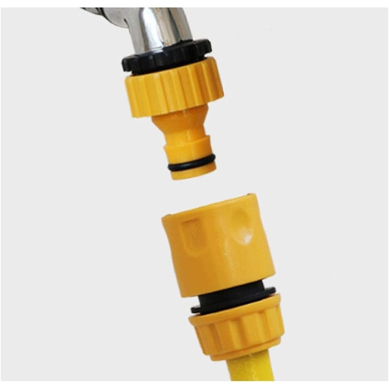 Garden Hose Coupling, 1/2 Inch Coupling, Hose Connection Set with