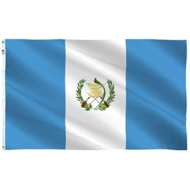Guatemala Flag 3x5 Ft Outdoor Large, Moderate-Outdoor Both Sides Heavy Duty100D Polyester,Canvas Header and Double Stitched - Brass Grommets for Easy Display,Guatemalan Flags