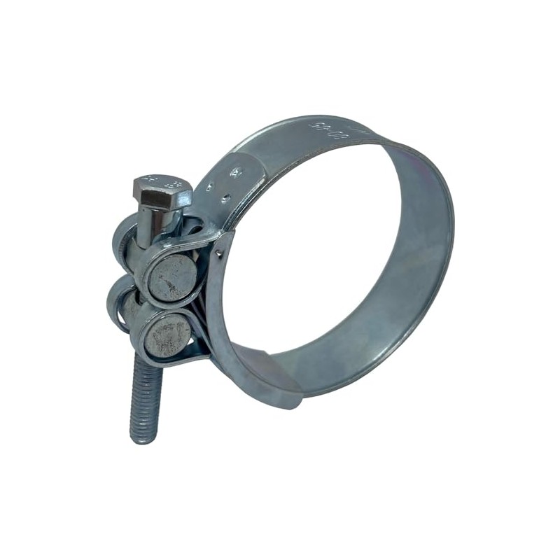 4 x Lumonic hinge bolt clamps, stainless steel, 80-85 mm,
