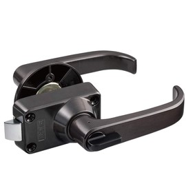 Matsuroku ECLE Barrier Free Lever Handle Lock for Toilet BS53mm Open