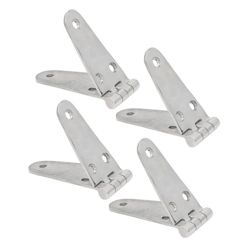 4Pcs Door Hinges 316 Stainless Steel Marine Grade for Boat