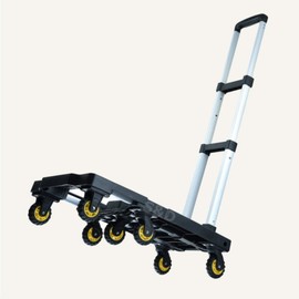 [Brand Power Plant] Up to 150kg Easy Moving Tank Folding 7 Wheels Expandable Hand Cart VT270X / [브랜드발전소] 최대 150kg 이지무빙 탱크폴딩 7바퀴  확장형 핸드카트VT270X