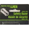 Assured Double Edge Shaving Safety Razor for Men + 10