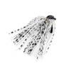 Orurdo Fishing Tackle Rubber Jig, 5 Color Set, Basic Blackhead