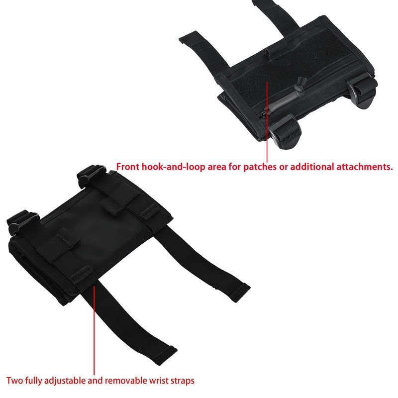 Tactical Arm Sleeve Map Pouch Case Documets Holder Wrist Case