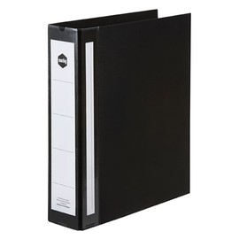 Marbig Ring Binder Deluxe A4 50mm 4D Pe Black