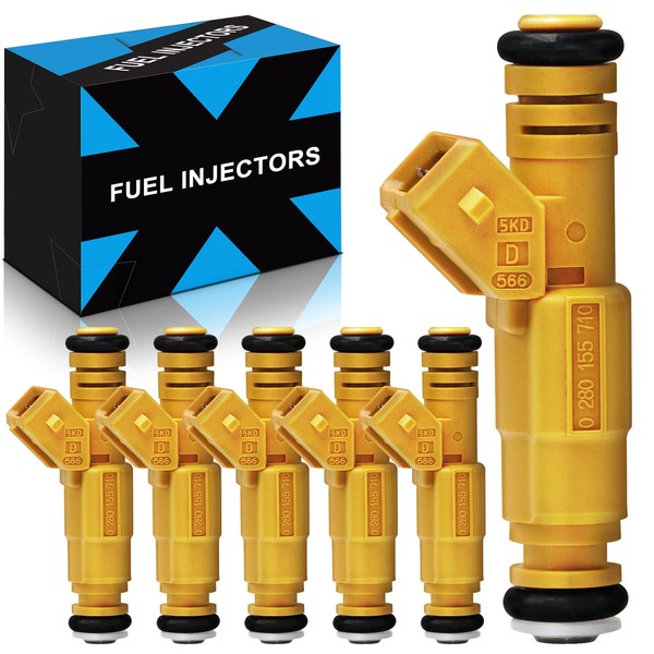 YZHIDIANF Upgraded Fuel Injectors 0280155710 Fit For:-Jeep Wrangler Cherokee Grand