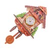 Levemolo Wall Hanging Cuckoo Clock Modern Silent for Home Office
