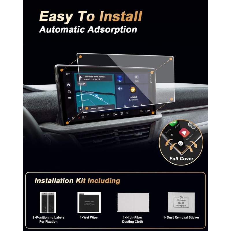 2025 Ford Explorer Screen Protector - Matte For 2025-2026 Explorer