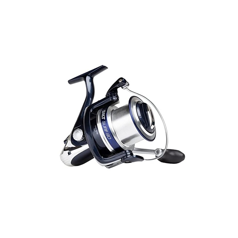 SHAKESPEARE SALT Surf 70 Long Cast Fishing Reel, Silver,One Size