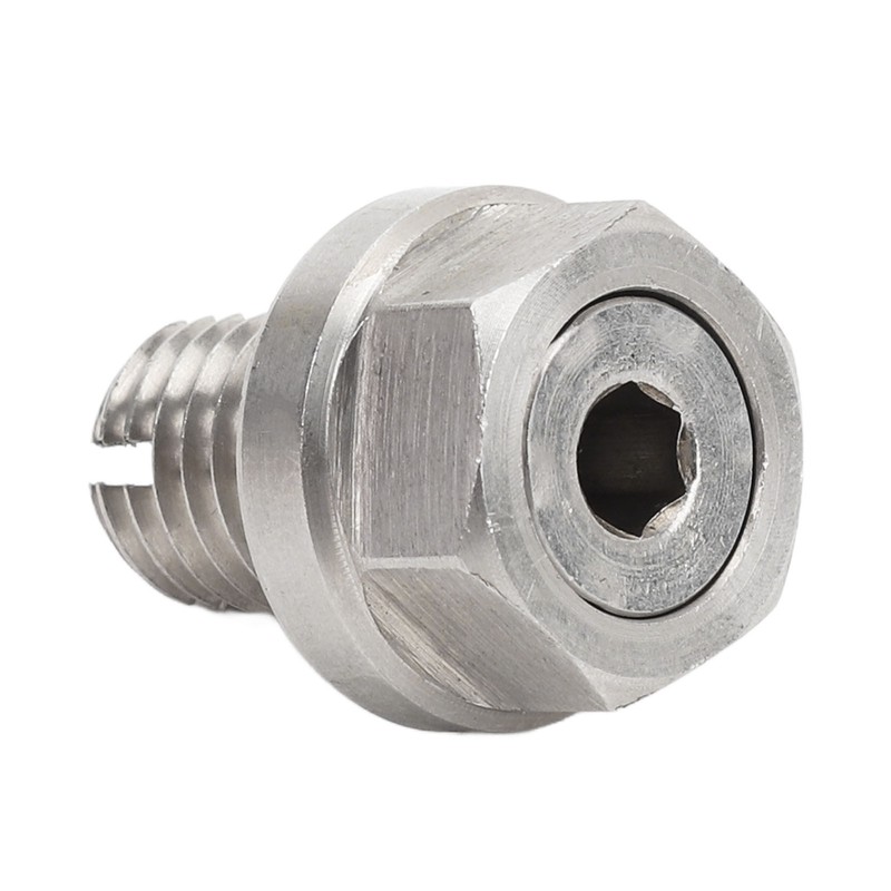 Piggyback Oil Drain Plug Stainless Steel Oversize Self Tapping Oil