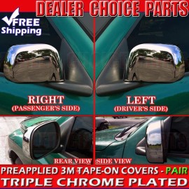 Torox For 2003-2006 2007 2008 2009 Dodge Ram 2500 3500 Chrome Mirror COVERS Non-Towing