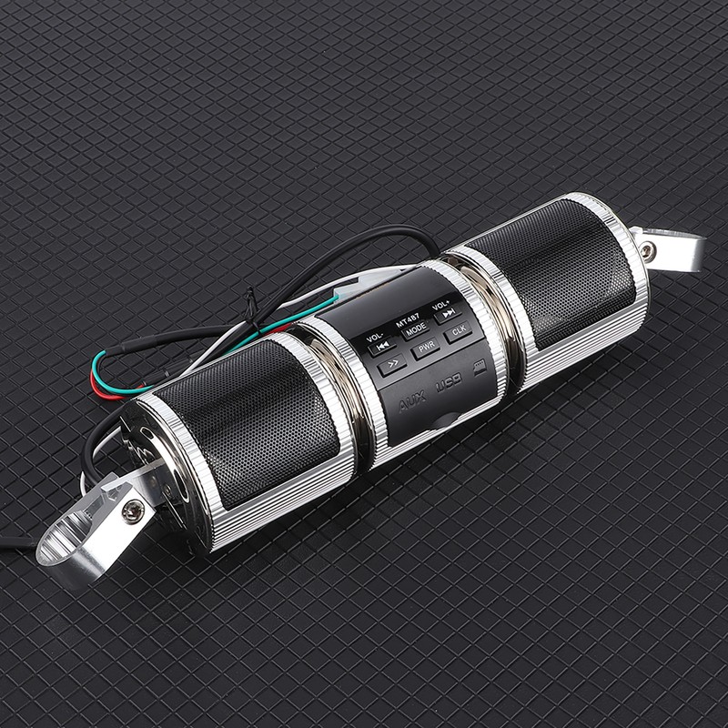 Wireless Motorcycle Stereo Speaker Waterproof MP3 Music Player Audio System