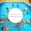 Volleyball Pool Net, 15x3Ft Portable Pool Volleyball Net for Inground,