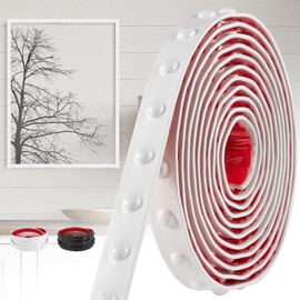 1.14in x 16.4ft Crown Molding Peel and Stick Mirror Frame Border – White Beaded Flexible Decorative Moulding Trim for Bathroom Mirrors, Walls, and Cabinets