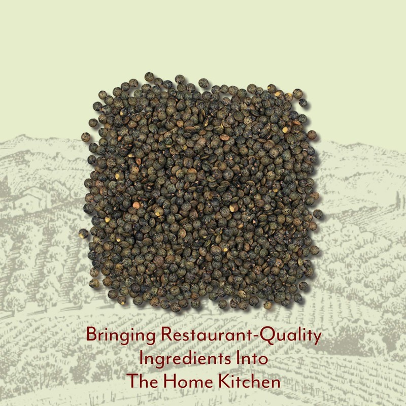 Roland Foods Premium French Green Lentils, Whole Dry Legumes, 17.5