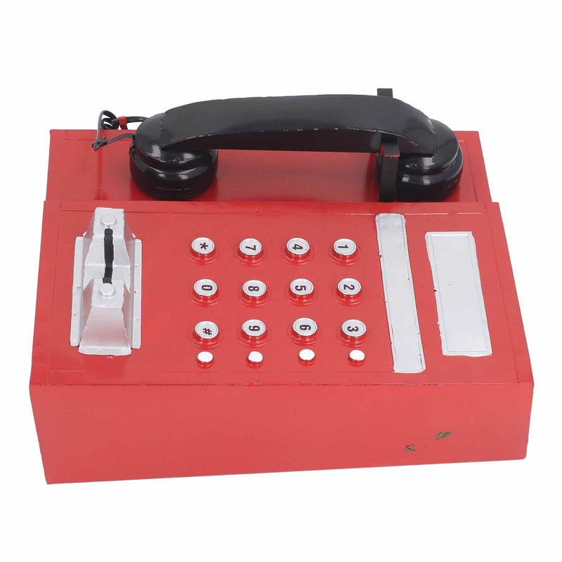 Retro Telephone Model Simulation Innovative Exquisite Old Fashioned Telephone Model