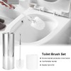 Household Stainless Steel Toilet Brush Cleaner Set Bathroom Cleaning Kit