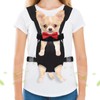 Pet Carrier Backpack, Hands-Free Adjustable Dog Front Carrier Legs Out