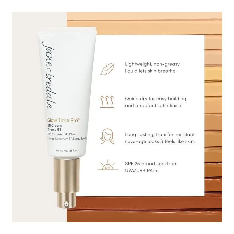 Jane Iredale Glow Time Pro BB Cream SPF25 40ml, GT10