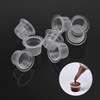 100pcs Ink Caps, Medium Ink Cups for Tattoo, Plastic Glue