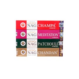 Golden Nag Flavors : Chandan, Champa, Patchouli, Meditation Sticks