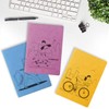 XYTMY Colorful Travel Journal Notebook Notepad Set Bulk,PU Leather Journals,Soft