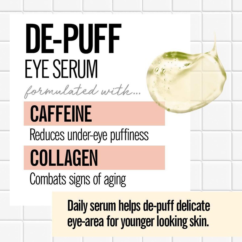 Valjean Labs DePuff Eye Serum with Caffeine and Collagen 1