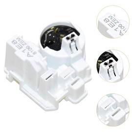 MagiDeal Refrigerator Compressor PTC Starter Integrated Relay Overload Protector 8100 Repair Easy Installation PTC Starter Replacement, No pin