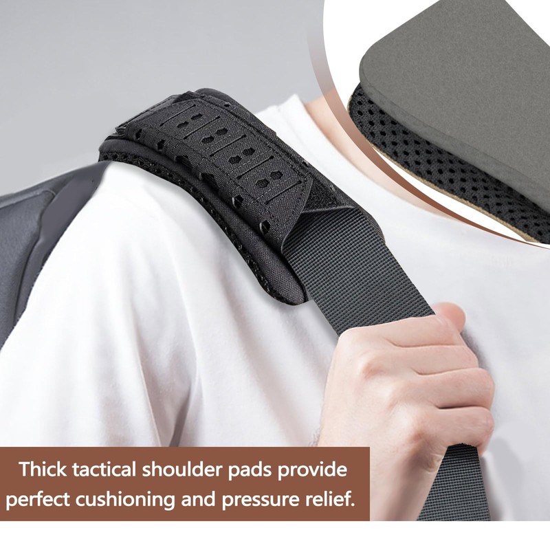 Modixun 2 Pack Shoulder Strap Pad, Breathable Backpack Strap Pads,