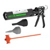 Albion Engineering B12MG B-Line Manual Mortar and Grout Gun for Pointing Brick & Stone Veneer, Includes Loading Barrel, Mortar & Grout Nozzles, and Mixer, 30 oz (1 Quart), 12:1 Drive