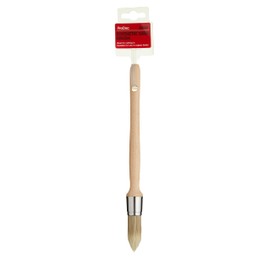 ProDec 18mm Trade Professional Pointed Synthetic Sash Brush Ideal for Precise Painting of Sash Windows, Architraves and Other Curved, Moulded or Profiled Surfaces with Gloss and Satin Paints