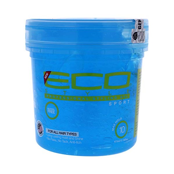 Nvey Eco Styling Gel, Sport, Clean Scent, 16 Fl Oz