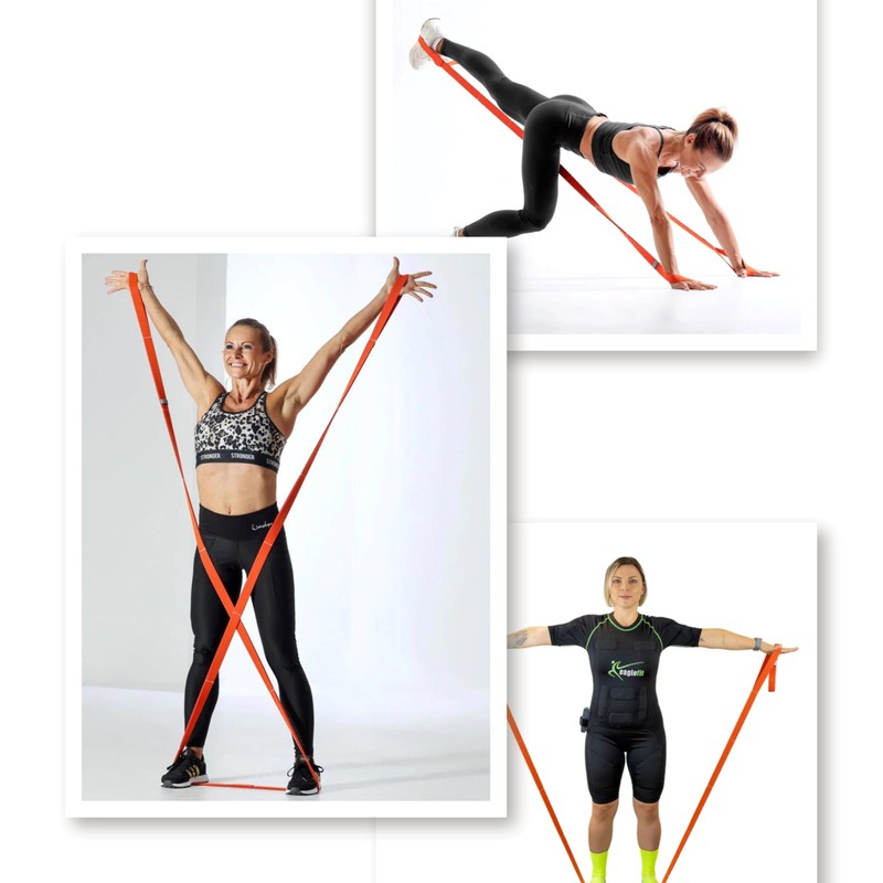 eaglefit - Multi Training Band by Flexvit Orange for Beginners