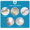 50pcs 3.9 X 4.7in Transparent Film Dressing Wound Bandage Adhesive
