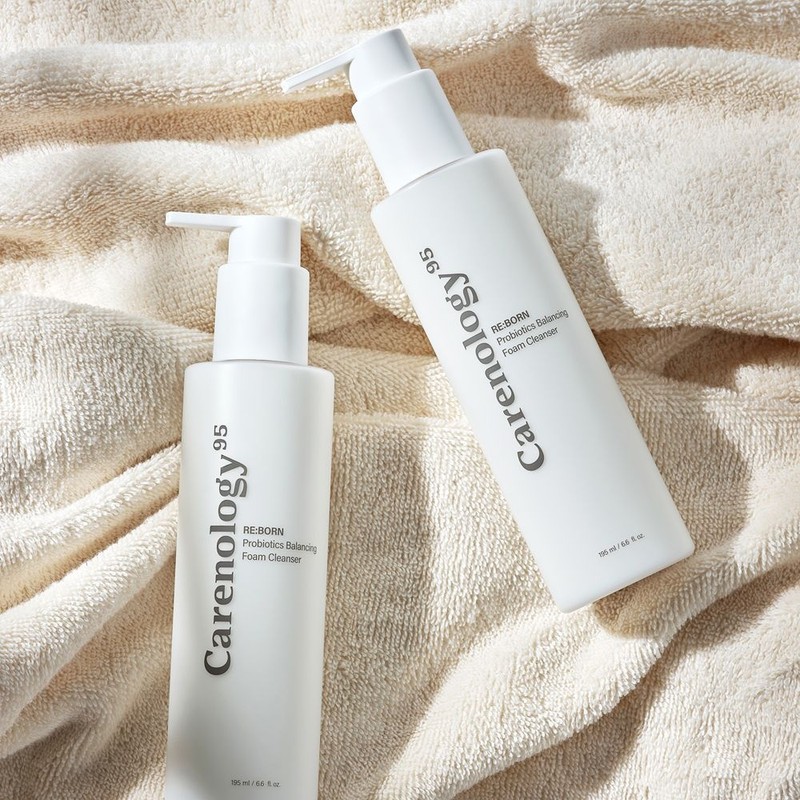Carenology Ribbon Probiotic Balancing Cleansing Foam / Lactic Acid Bacteria