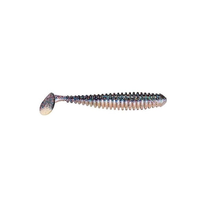 Berkley PowerBait Power Swimmer Ribbed Paddle Tail Soft Bait Fishing