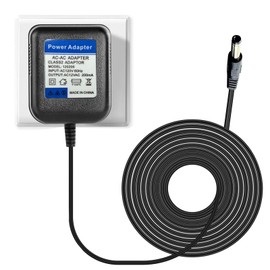 Fesasn 12V AC Adapter for PetSafe Drinkwell 360 Dog Cat Water Fountain, Compatible with PetSafe Pump Power Supply（PAC00-13206 ） and Multi-Tier Pet Fountains