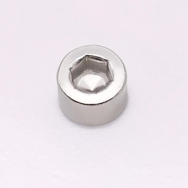 #8-32 x 1 (50 Pack) Stainless Steel Hex Socket Head Cap Screws, Stainless Steel 304 (18-8), Full Thread, Coarse Thread UNC, No Knurling Cap Head