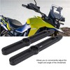 Windshield Adjustment Bracket Kit, Aluminum Motorcycle Reduce Noise Windshield Adjustment
